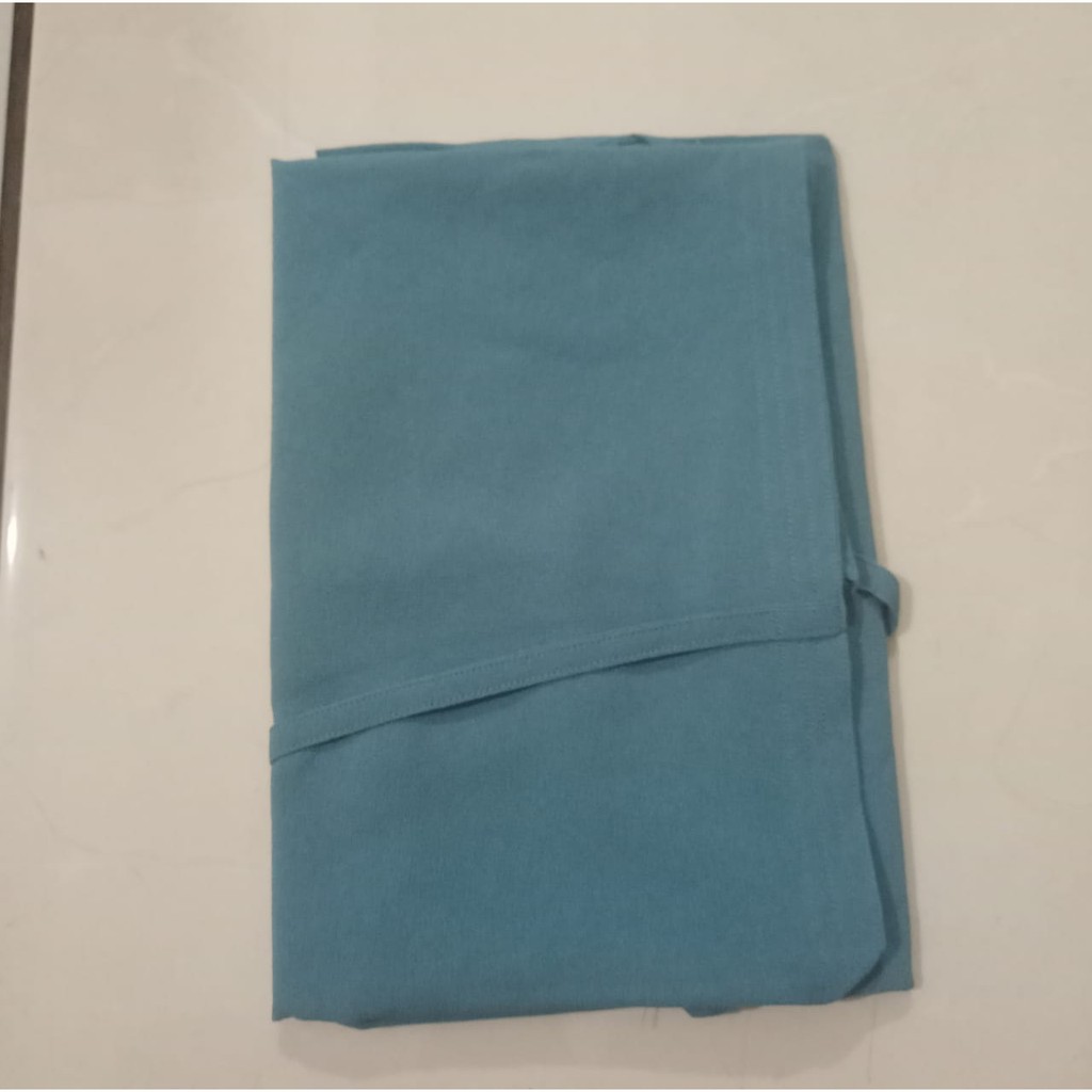 HIJAB/JILBAB/KERUDUNG MARYAM 2LYER NON PET/BERGO MARYAM DIAMOND/HIJAB INSTAN-Biru Turkis