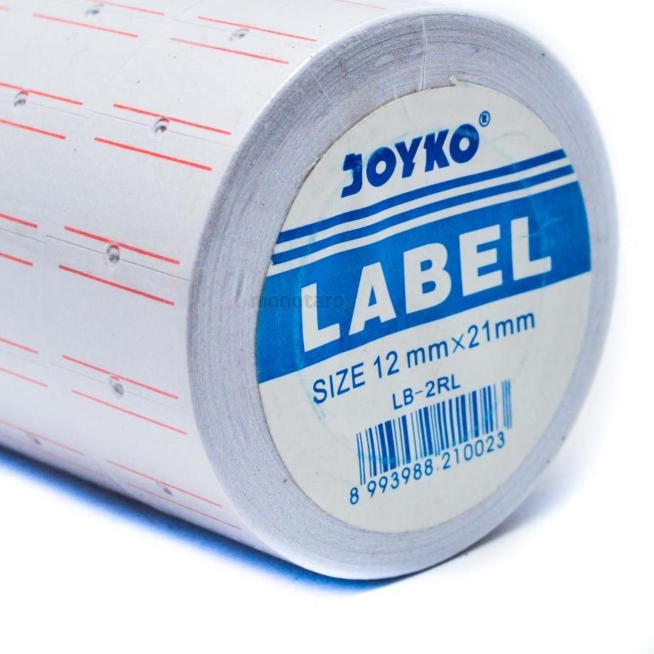 

STAR COD JOYKO Lebel gun/tembak Kertas stiker Isi ulang/refil Label Harga 8 Digits 1 Baris
