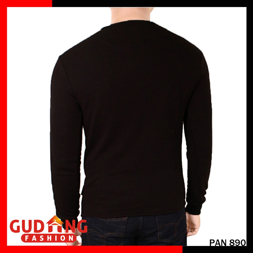 Kaos Lengan Panjang Karet Pergelangan Tangan - PAN 890