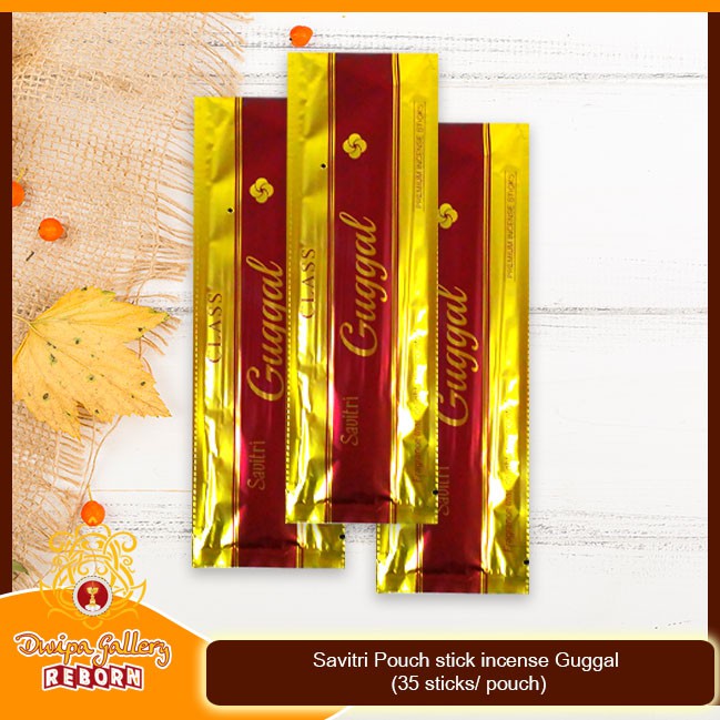 Dupa/Hio Wangi harum India Savitri Pouch Stick Incense Guggal