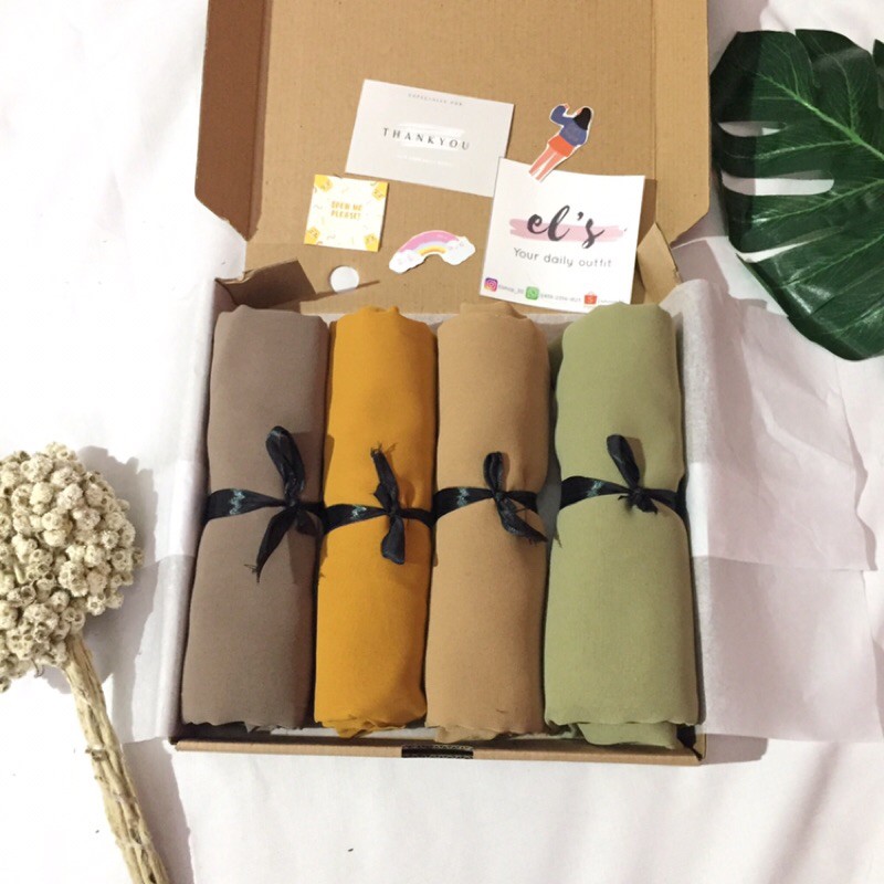 

PACKAGE HIJAB // GIFT BOX KADO ULTAH