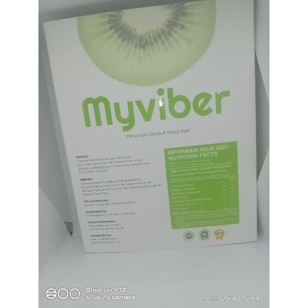 

myviber Minuman Serbuk Rasa Kiwi per Box