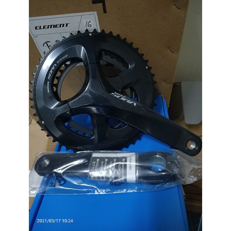 Crank Sora R3000 50/34t Original Shimano