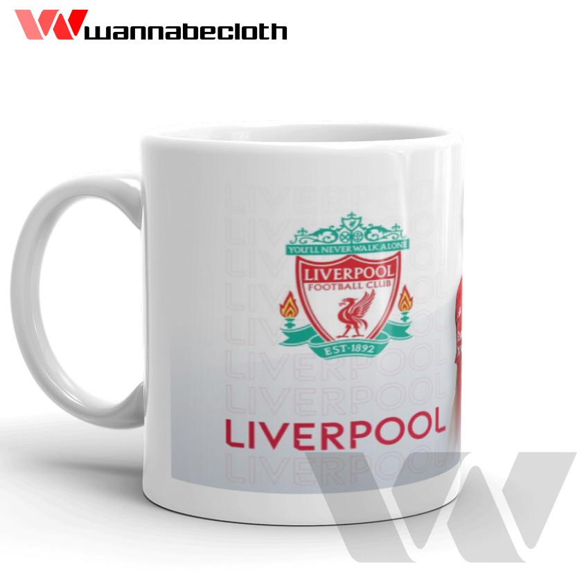 Gelas Liverpool Mug Liverpool Mug Custom Cetak Mug Koleksi Souvenir Bola Mug Liverpool
