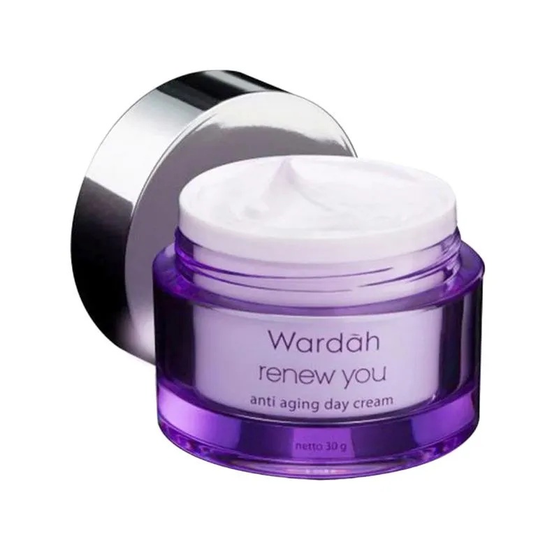 Wardah Renew You Anti Aging Day Cream 30gr Kream Siang Wardah Krim Penuaan