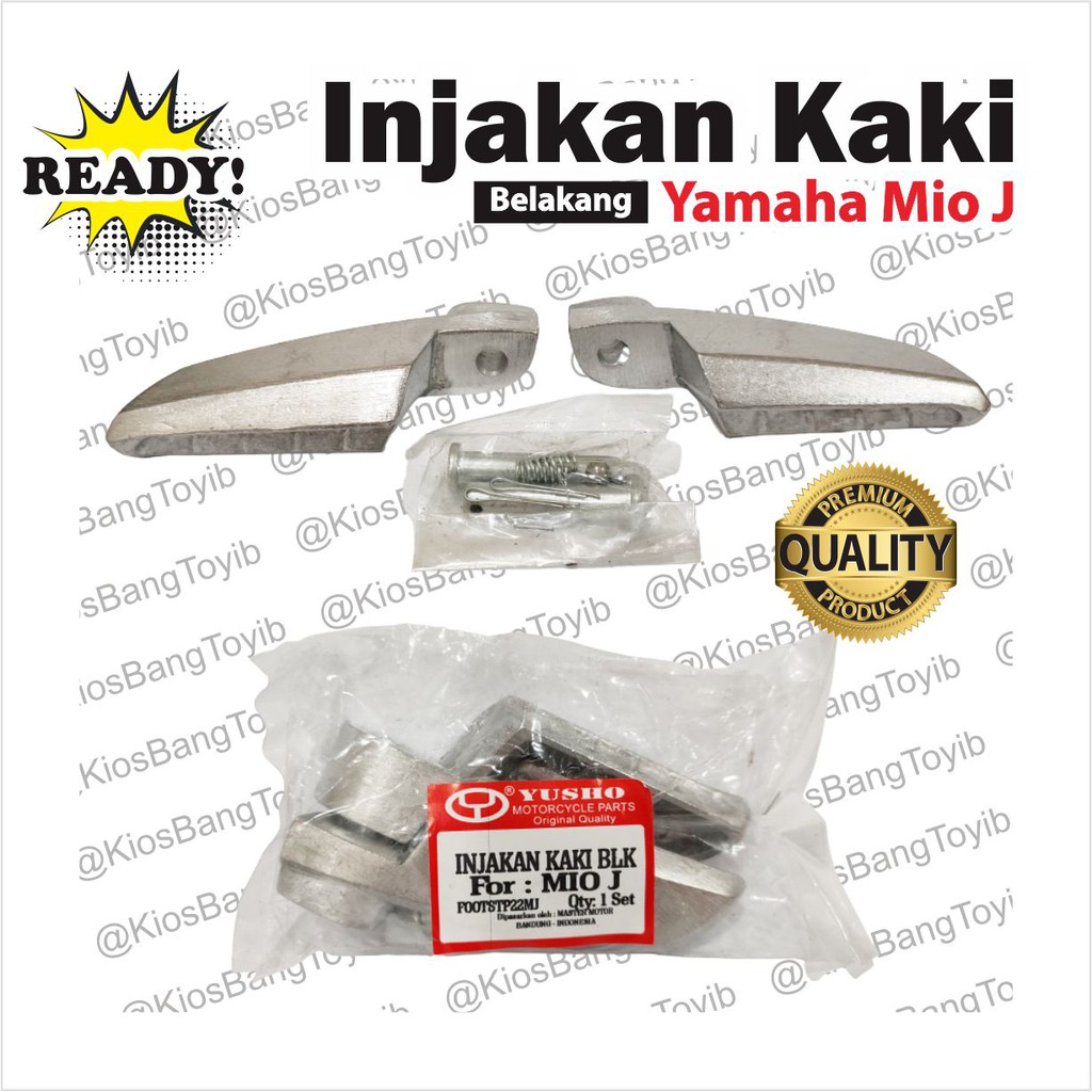 Karet Footstep Barstep Belakang/Pijakan Kaki Belakang Yamaha Mio J (YUSHO)