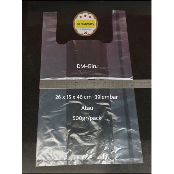 Kantong plastik 26 BENING PE TEBAL 26cm - 500Gr/pack isi 39pcs