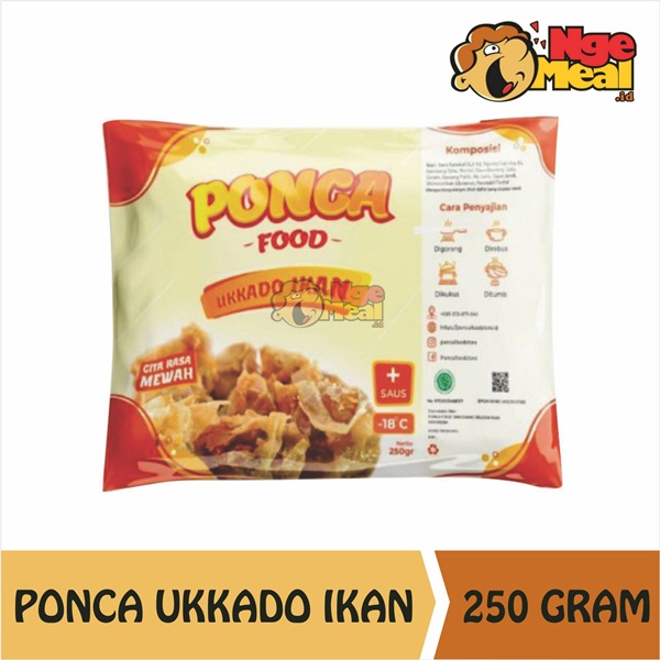 

PONCA Ukkado Ikan Pondok Cabe 250 Gram