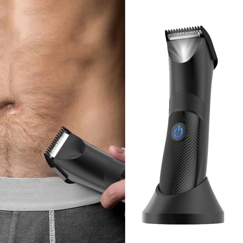 Alat Cukur Elektrik Hair Clipper Trimmer USB Rechargerable - RE-6306 - Black