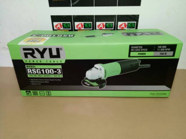 RYU TEKIRO RSG 100-3 Mesin Gerinda Tangan 4 Inchi