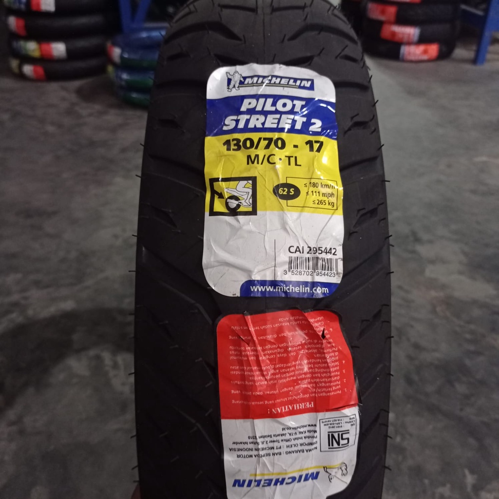 Ban motor Sport Michelin Pilot Street 2 130 70 17 Tubeless