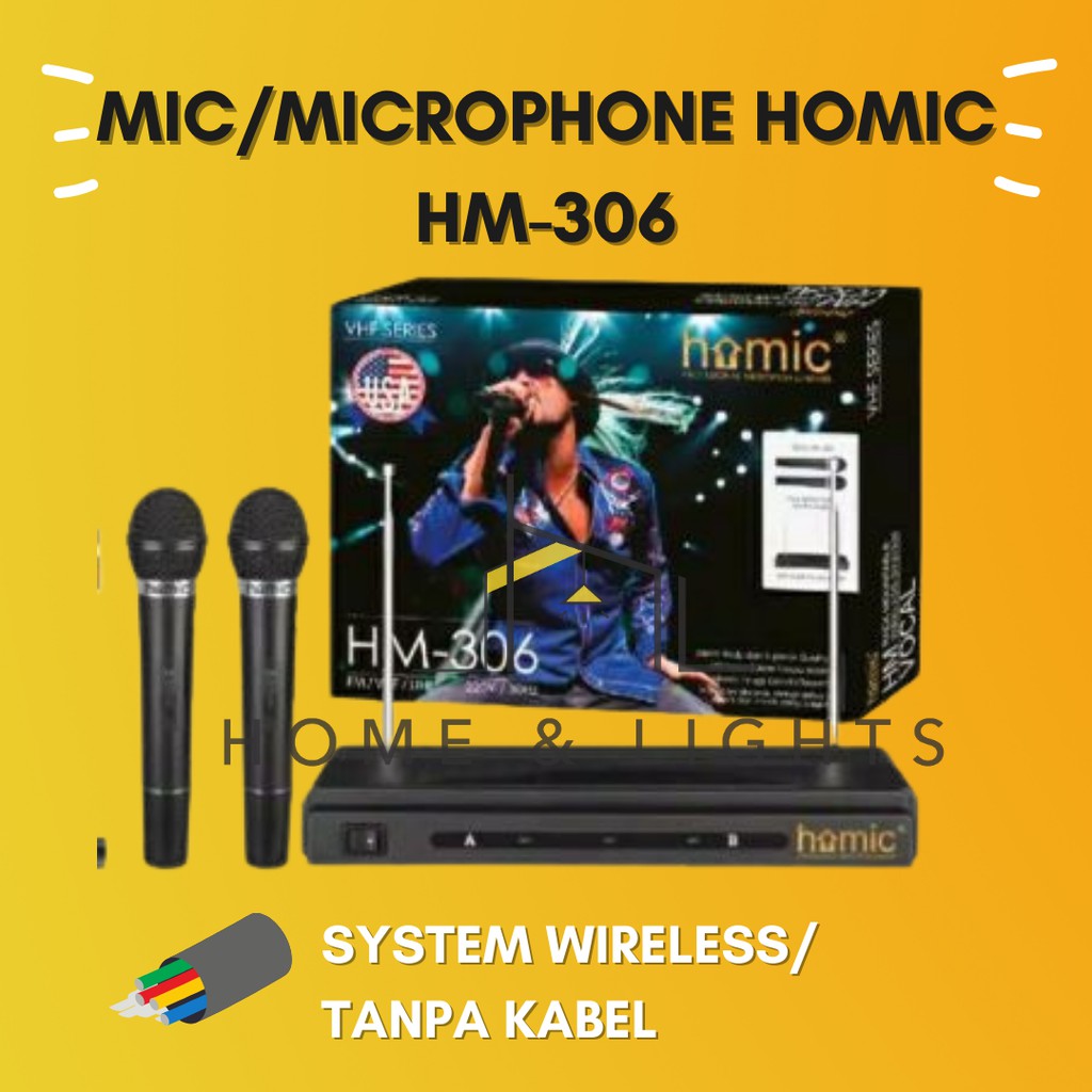Mic Wireless / Homic Wireless Series HM 308 HM 306