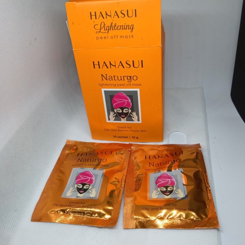 Masker Hanasui Oren Bpom Per Pcs