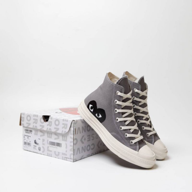 Converse CDG Hi Steel Grey ORIGINAL