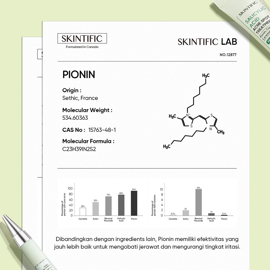 ❤️ MEMEY ❤️ SKINTIFIC Salicylic Acid Acne Spot Treatment