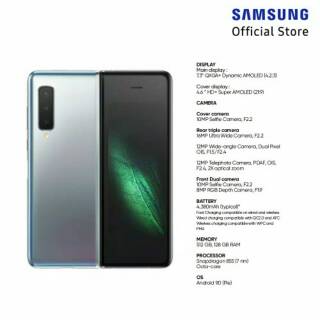 SAMSUNG GALAXY FOLD RAM 12GB/512GB GARANSI RESMI | Shopee