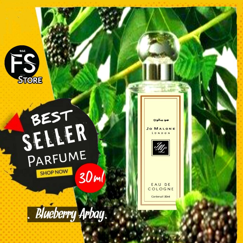 Parfum Jo Malone Aroma Blueberry Arbay tahan lama lebih Fresh & Soft UNISEX BISA COD