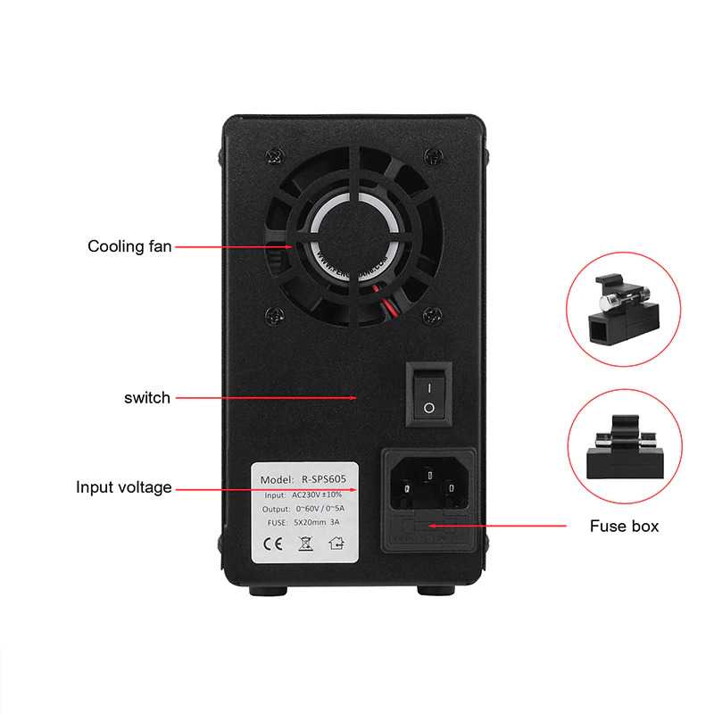 IDN TECH - NICE-POWER Adjustable DC Power Supply 30V 10A - SPS3010