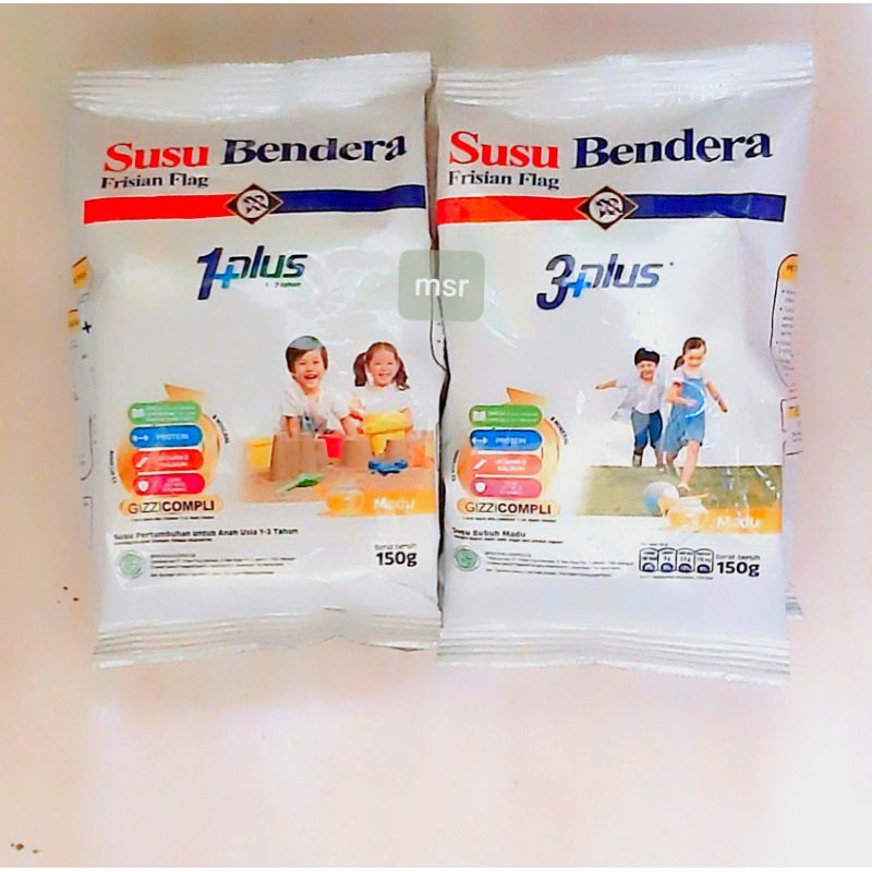 Frisian Flag Susu Bendera 1 Dan 3 150gr Dan 360gr Madu Shopee Indonesia