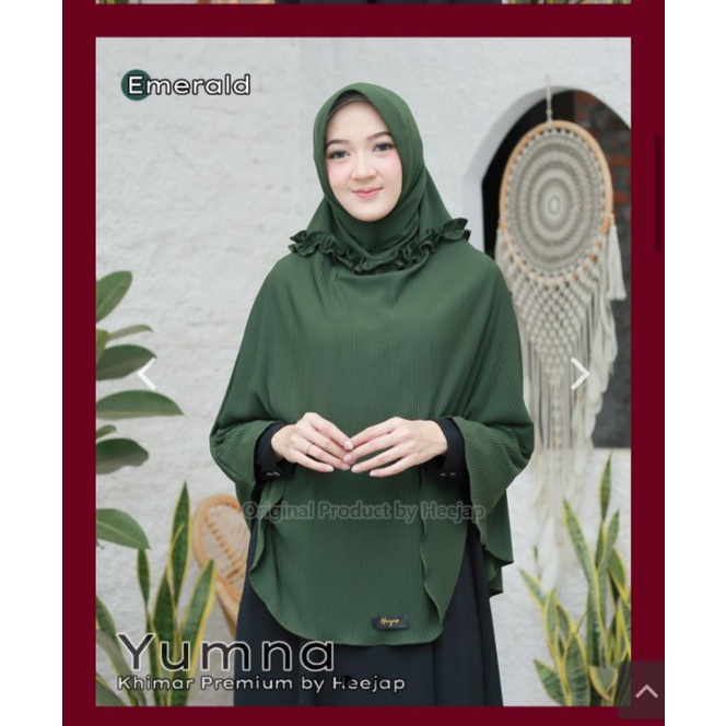 KHiMAR PLISKET  INSTAN YUMNA || BY HEEJAP ||  READY STOK