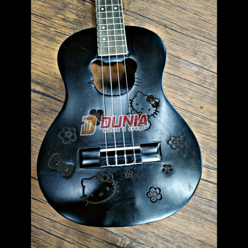 Gitar Ukulele Hellokitty / Ukulele Motif Murah Bagus