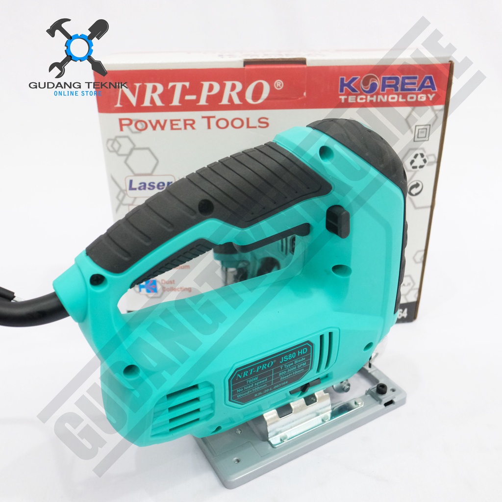 Mesin Jigsaw NRT PRO JS80HD / Jig Saw JS 80 HD NRT PRO - Mesin Gergaji Kayu Triplek Mika