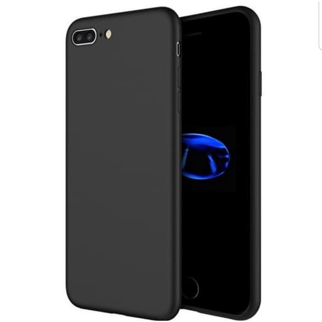 Softcase blackmatte Oppo F7 Realme C21 Realme C21Y C25 black matte lentur anti minyak case tipis hitam