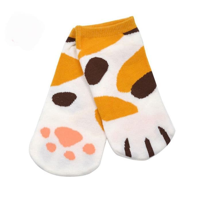 CLEARANCE SALE - KSKI0005 - Dog Paw Socks Kaos Kaki Model Tapak Kaki Anjing Cute Kawaii Japan Japanese