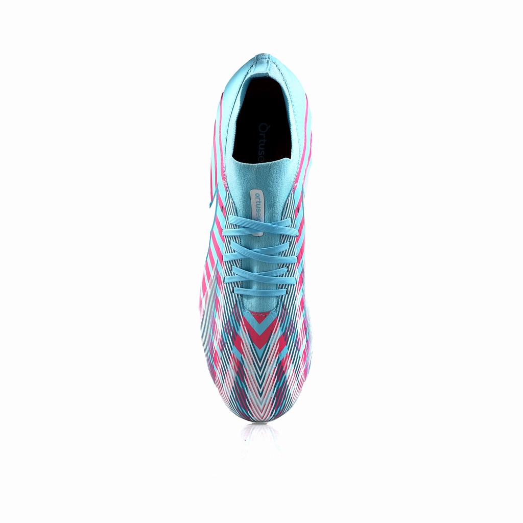 SEPATU FUTSAL ORTUSEIGHT CATALYST GLITCH IN - AQUA PINK WHITE