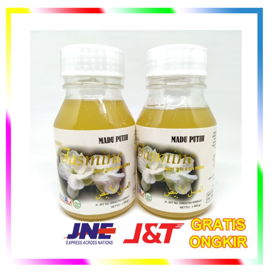 

Madu Putih Hutan Sumbawa + Bee Pollen + Royal Jelly Jasmine 350 Gram