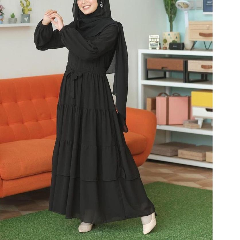 Belani Maxi Gamis Polos Remaja Dress Muslim Wanita