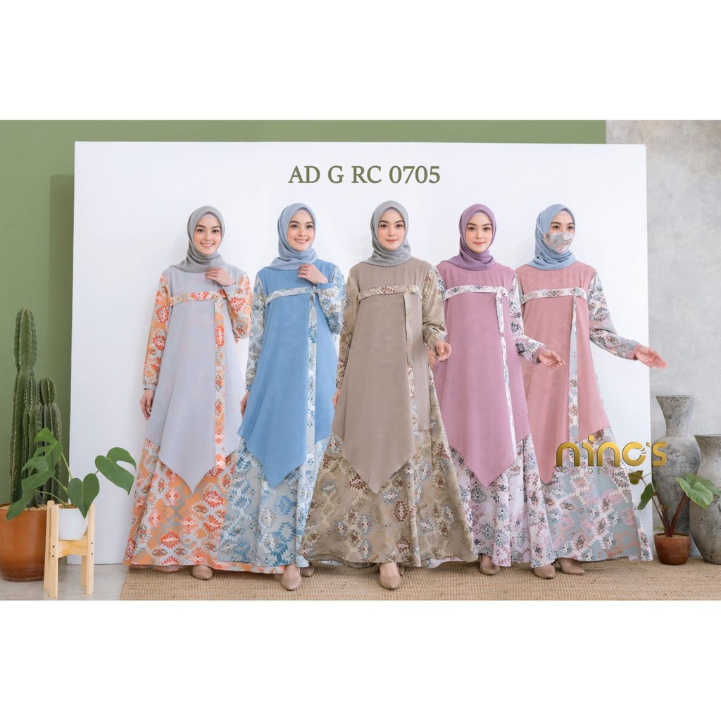 Ninos Dress 0705 - Dress Import - Ninos Dress motif - Dress Muslim - Ninos design