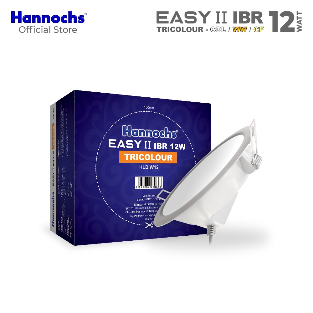 Hannochs Downlight LED EASY II 12W IBR Tricolour