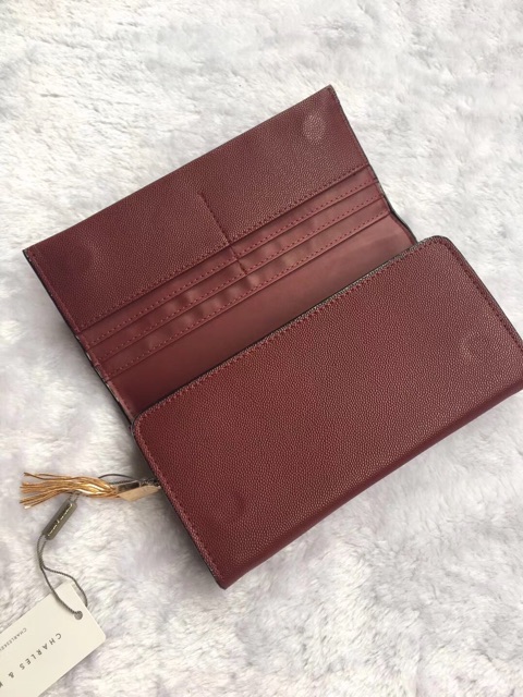 NEW !! CHARLES CHARLES&KEITHCNK WALLET ORI TASSEL DOMPET WANITA D8101/d007-8