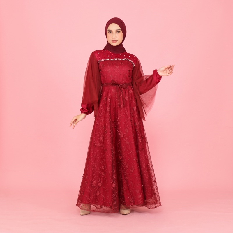 GAUN IRENE/GAUN KONDANGAN/GAUN TUNANGAN/GAMIS KEBAYA