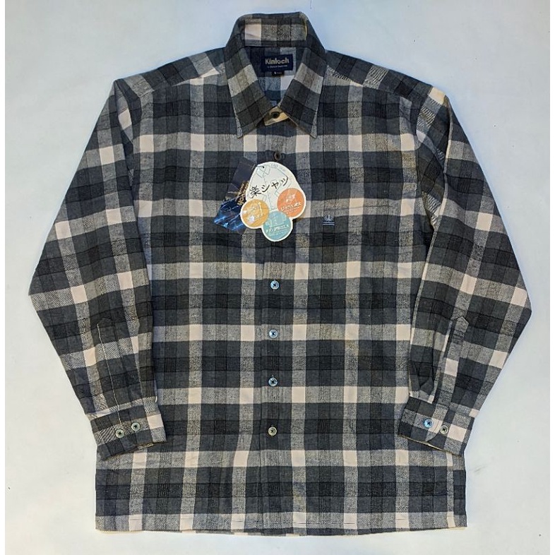 kemeja flanel flanel veterano second