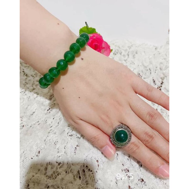 gelang giok cincin giok asli
