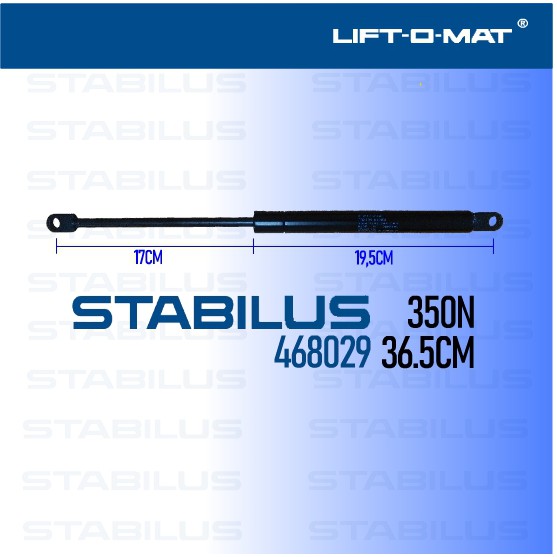 STABILUS 468029 350NEWTON LIFT-O-MAT 36,5CM GAS SPRING HIDROLIK GAS SHOCK
