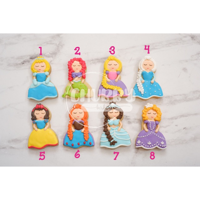 

Cookies karakter Princess