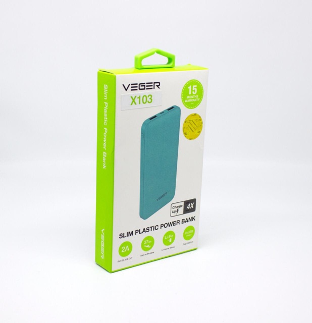 VEGER POWER BANK X103 REAL 10.500mah