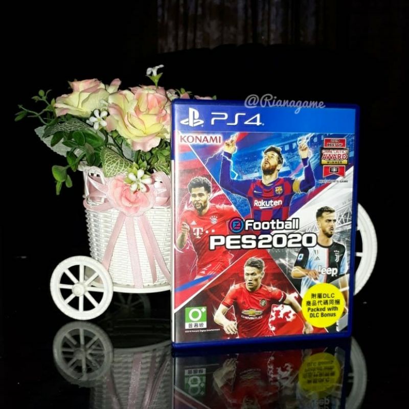 BD Kaset PS4 PES 2020 Pro Evolution Soccer 2021 Reg 2 Game PS 4 Bekas Second Mulus