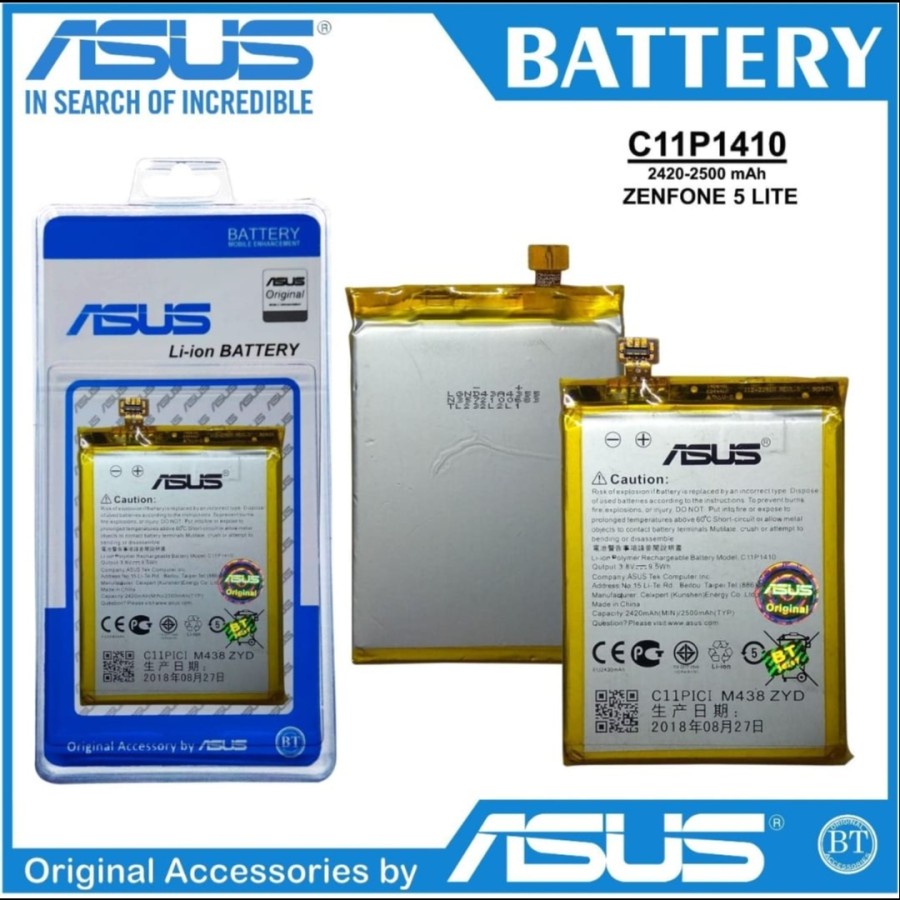 BATRE BATERAI BATTERY ORIGINAL 100% BT ASUS ZENFONE 5 LITE C11P1410