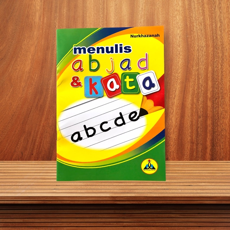 Jual Buku Paud Buku Tk Menulis Abjad Kata Abcde Mutiara Ilmu Shopee Indonesia