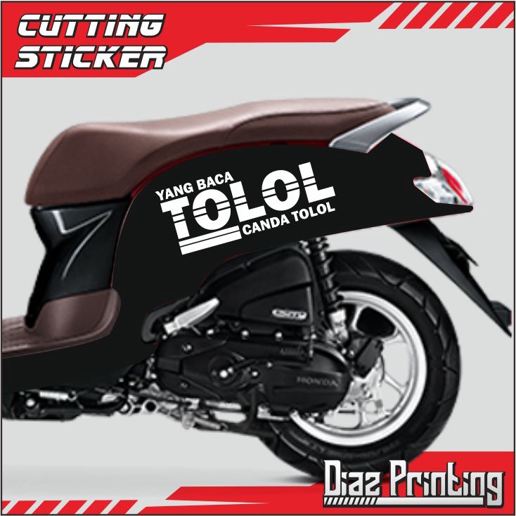 Jual STIKER CUTTING BODY MOTOR STICKER UNIK | Shopee Indonesia