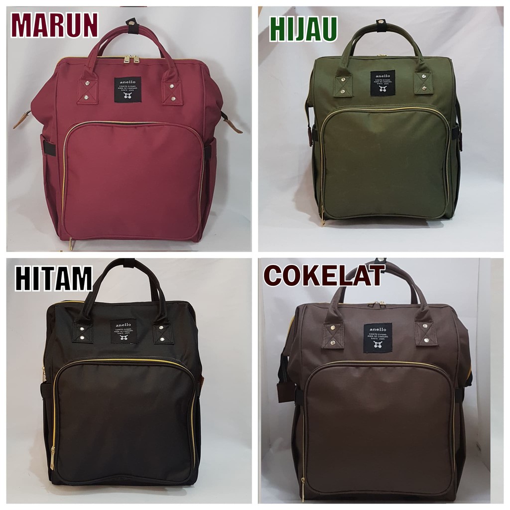 Tas Bayi Diaper Bag Tas Ransel Anello / Tas Susu Bayi