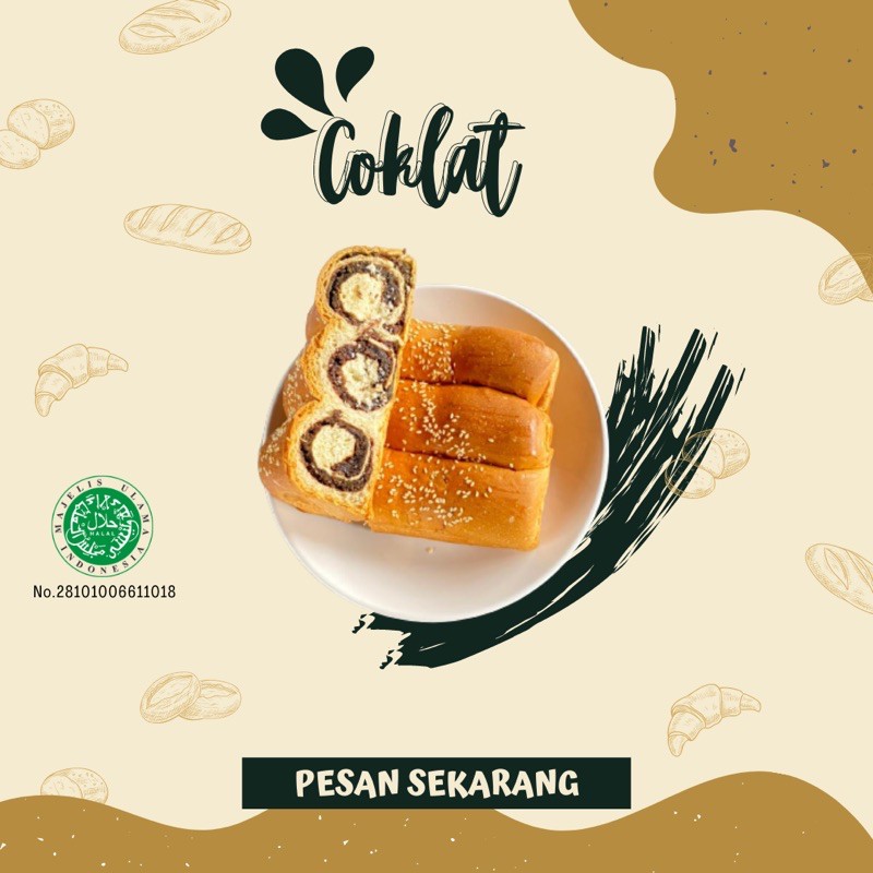 

Roti Coklat Ulir Roti By Livia