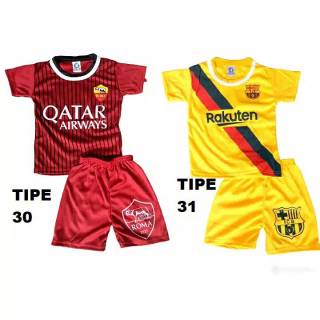 SETELAN BAJU  BOLA  ANAK  MURAH 1KG MUAT 9 PCS Shopee  