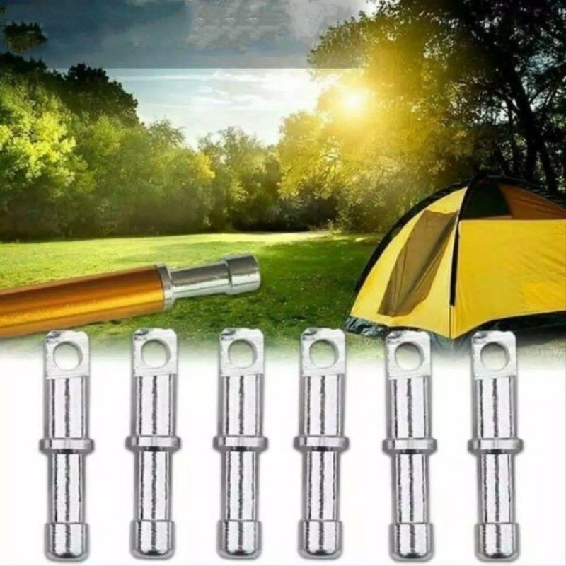HEAD POLE UJUNG FRAME TENDA FIBER MAUPUN ALLOY