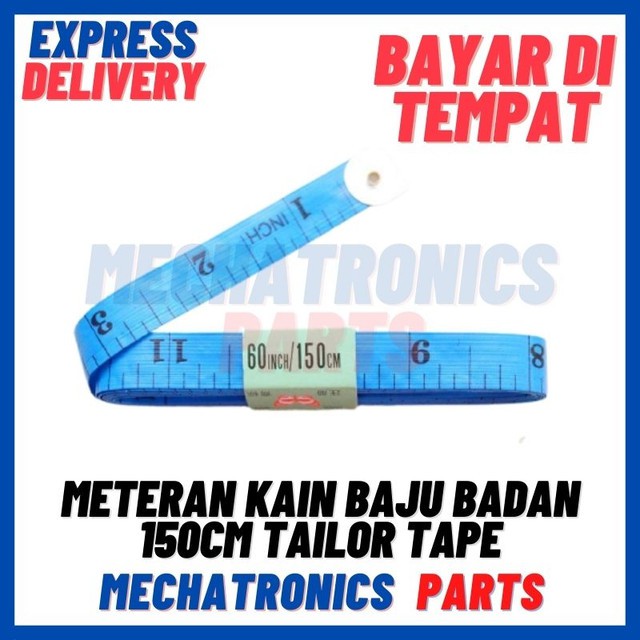 [MET-9016] METERAN KAIN BAJU BADAN 150CM TAILOR TAPE