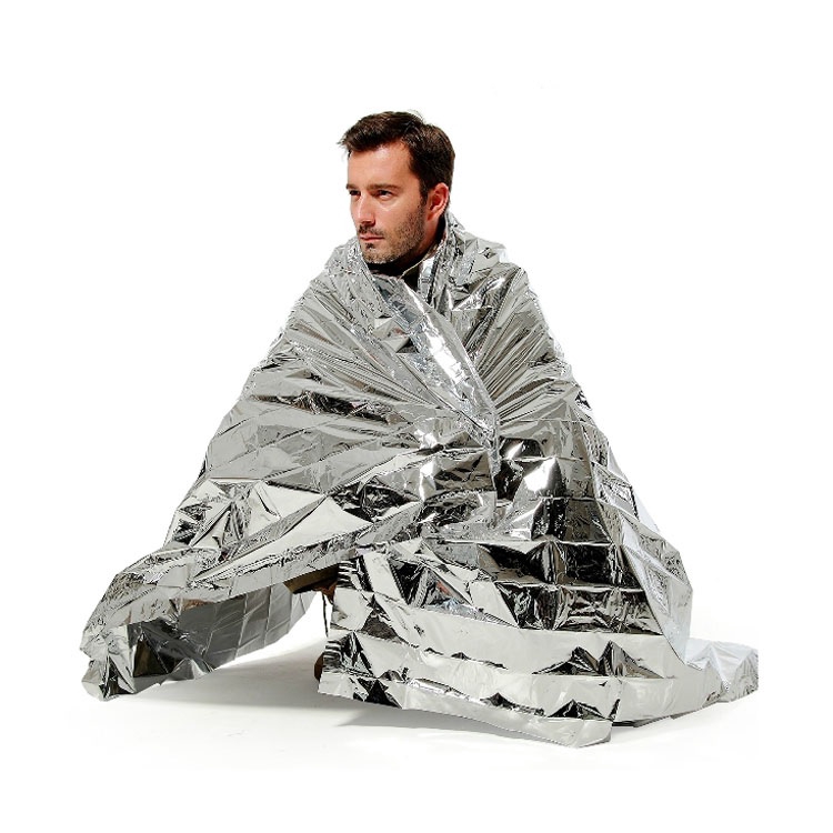 TaffSPORT Emergency Blanket / Selimut Darurat - SL03-001 - Silver